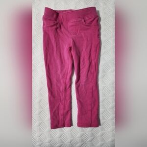 jumping beans Bright Pink Knit Stretch Leggings